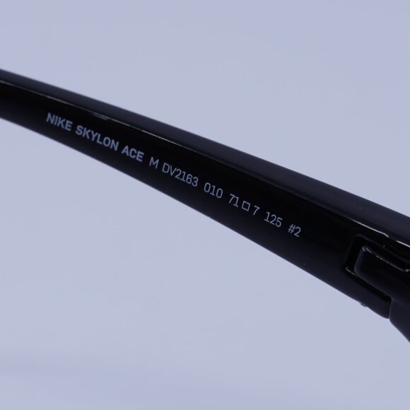 Nike SKYLON ACE M MI DV2163 010 Sunglasses Black Geometric Frame, Red Lenses - Picture 9 of 11